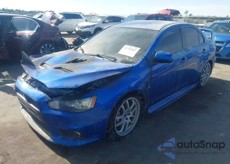 2008 Mitsubishi Lancer Evolution Gsr z USA, uszkodzony, nr VIN JA3AW86V08U048699